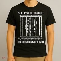 Funny Corrections Officer Proud Correctional Officer T-Shirt thumb 3