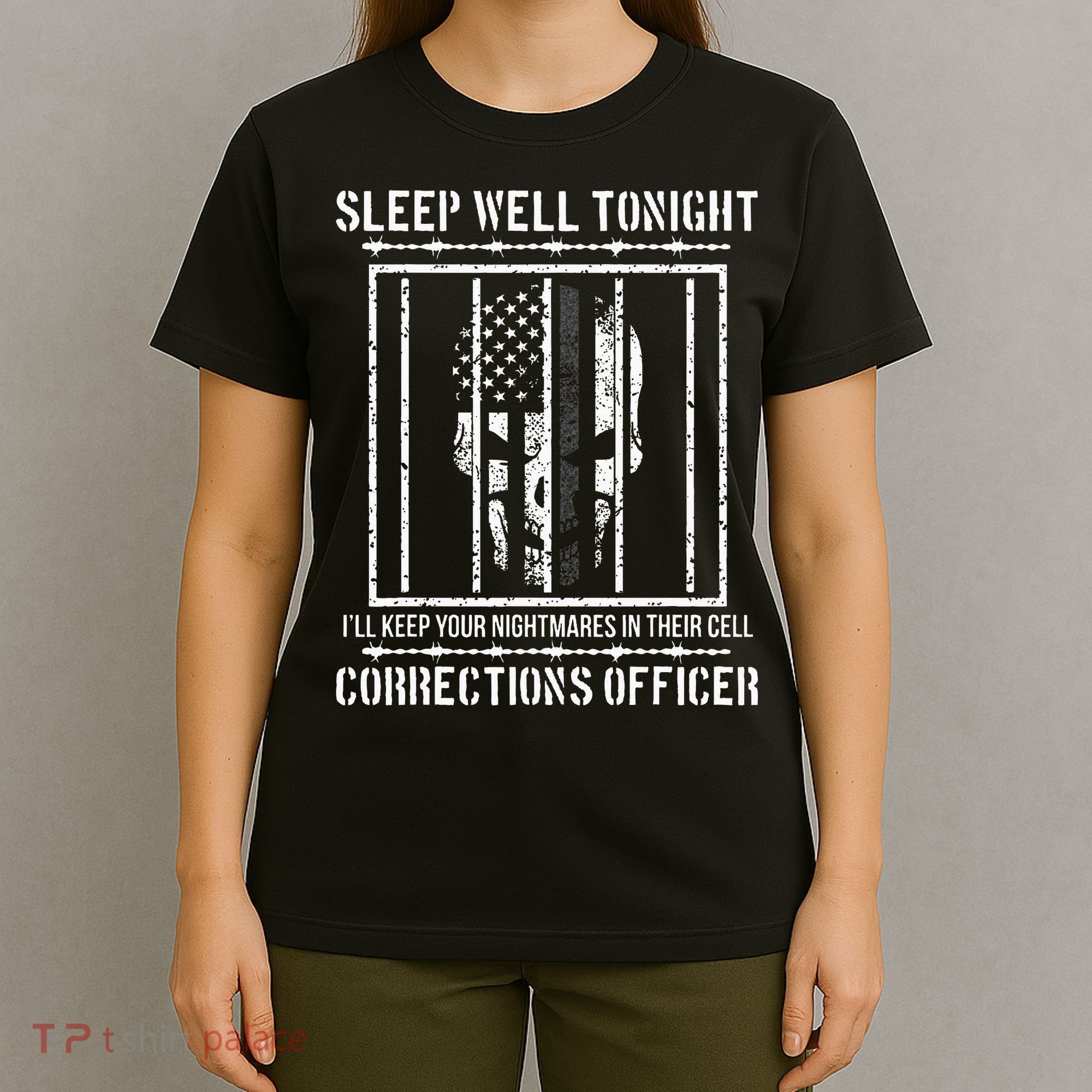 Funny Corrections Officer Proud Correctional Officer T-Shirt