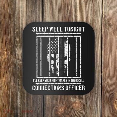 Funny Corrections Officer Proud Correctional Officer Coaster