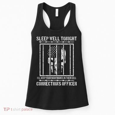 Funny Corrections Officer Proud Correctional Officer Women's Tank Top