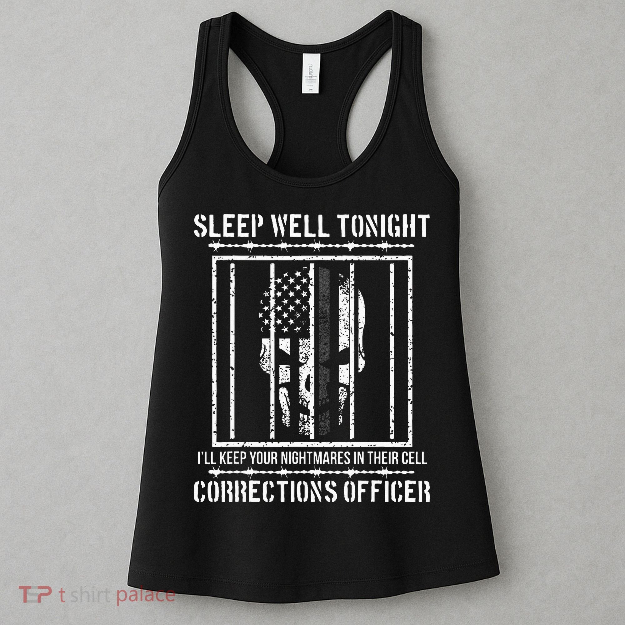 Funny Corrections Officer Proud Correctional Officer Women's Tank Top