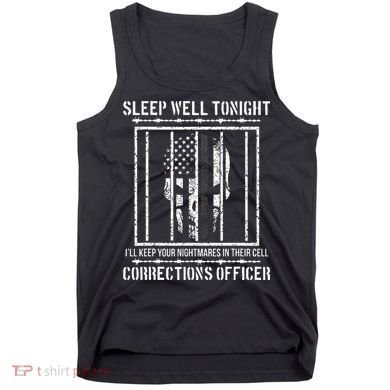 Funny Corrections Officer Proud Correctional Officer Tank Top