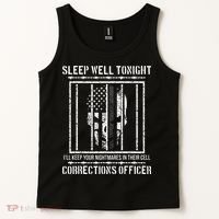 Funny Corrections Officer Proud Correctional Officer Tank Top thumb 2