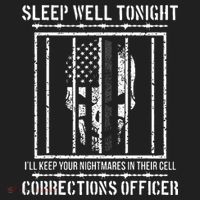 Funny Corrections Officer Proud Correctional Officer Golf Towel thumb 3