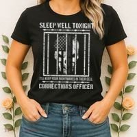 Funny Corrections Officer Proud Correctional Officer Women's T-Shirt thumb 2