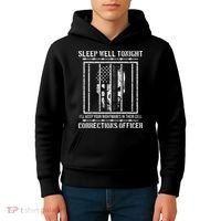 Funny Corrections Officer Proud Correctional Officer Kids Hoodie thumb 4