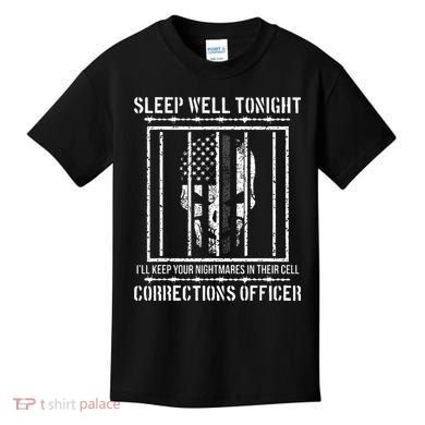 Funny Corrections Officer Proud Correctional Officer Kids T-Shirt