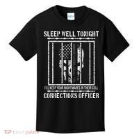 Funny Corrections Officer Proud Correctional Officer Kids T-Shirt thumb 0