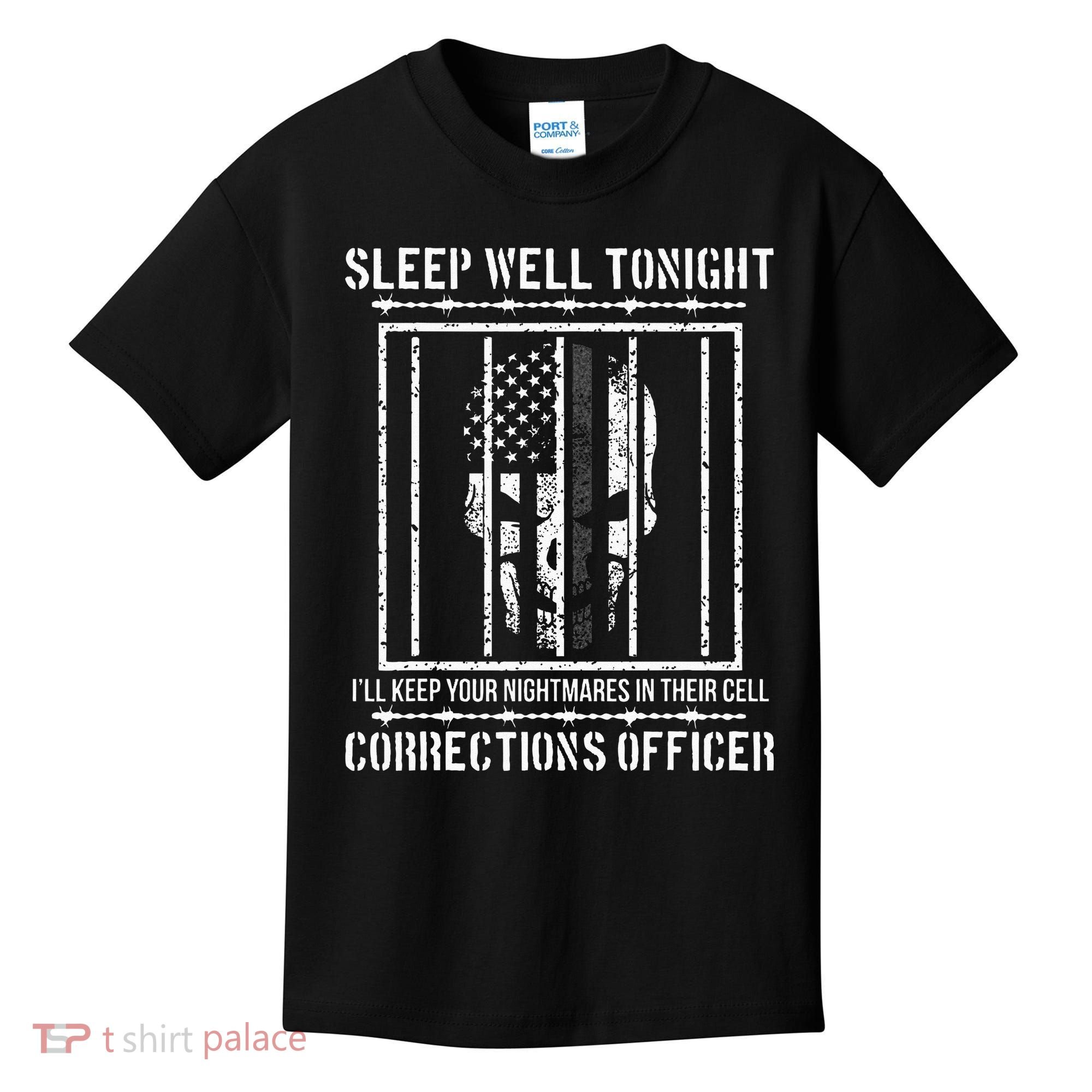 Funny Corrections Officer Proud Correctional Officer Kids T-Shirt