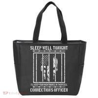Funny Corrections Officer Proud Correctional Officer Tote Bag thumb 0