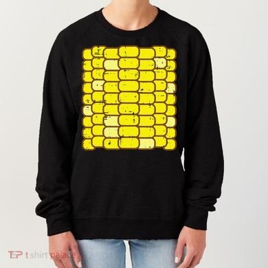Funny Corn On The Cob Costume Farmer Women's Sweatshirt