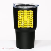 Funny Corn On The Cob Costume Farmer Tumbler thumb 0