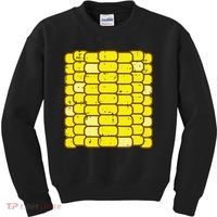 Funny Corn On The Cob Costume Farmer Kids Sweatshirt thumb 0
