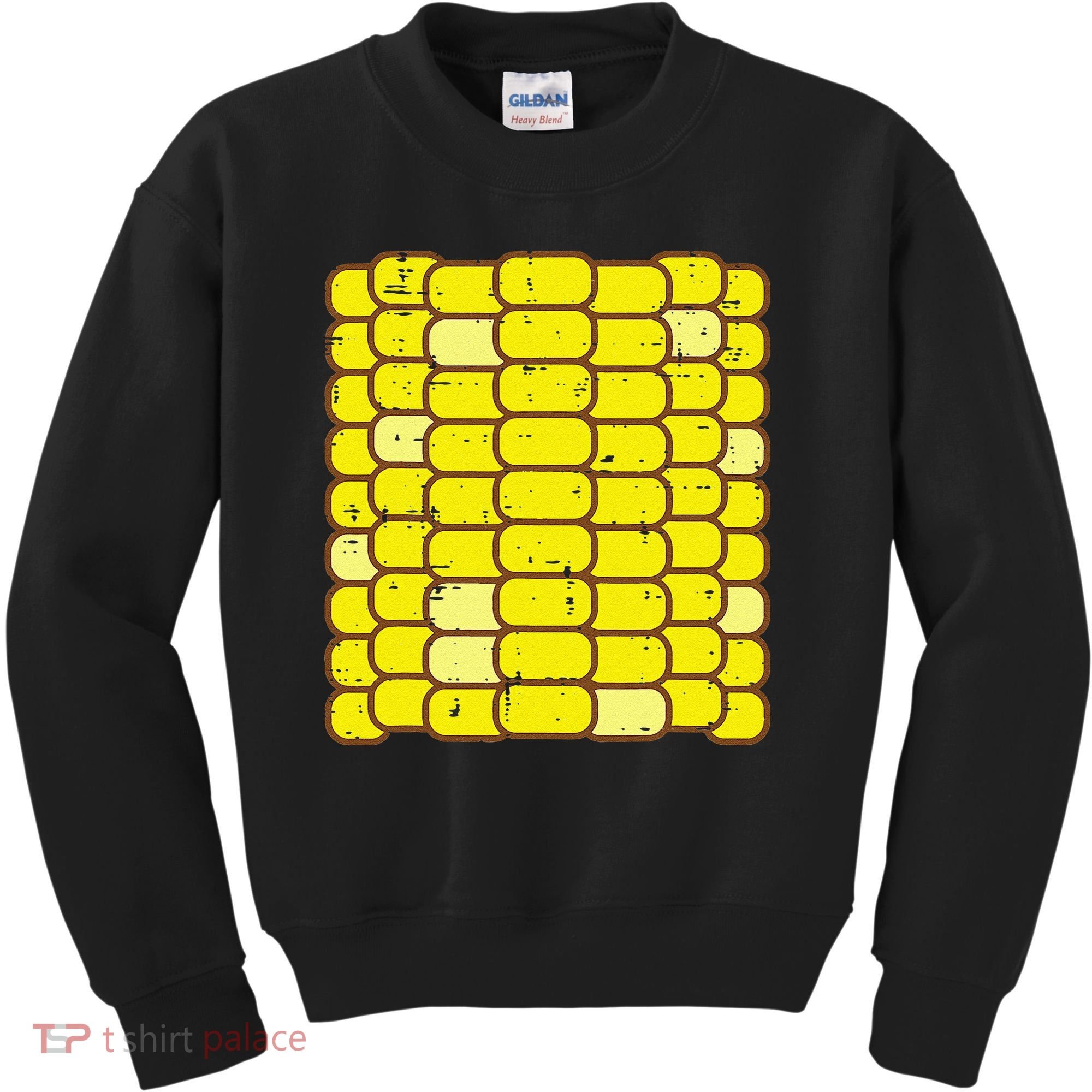 Funny Corn On The Cob Costume Farmer Kids Sweatshirt