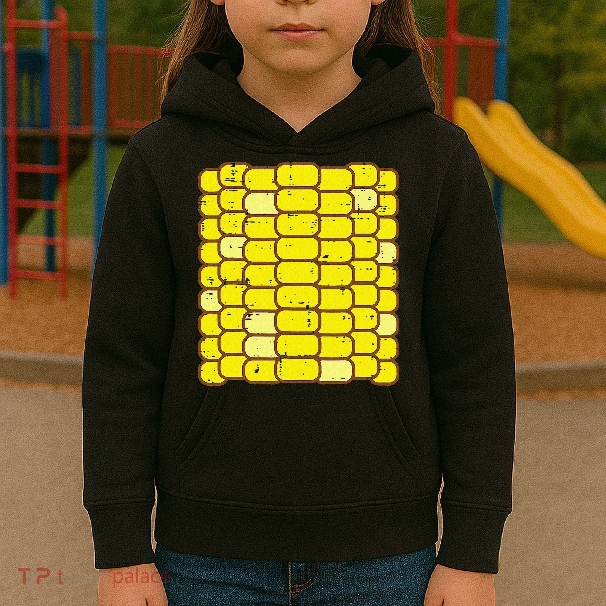 Funny Corn On The Cob Costume Farmer Kids Hoodie