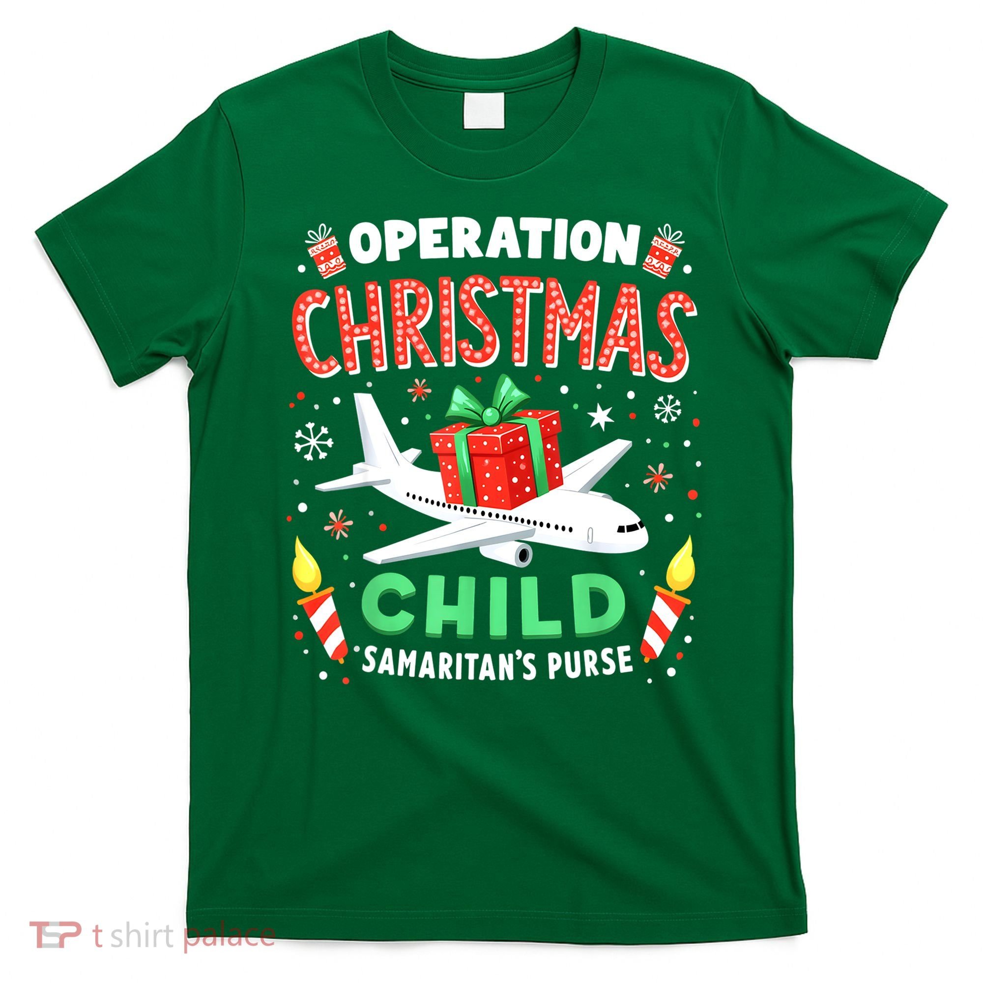 Funny Christmas Operation Christmas Child Family Matching Xmas Gift T-Shirt