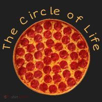 Funny Circle Of Life Gift Funny Pizza Lover Gift Pepperoni Lovers Gift Women's Sweatshirt thumb 2