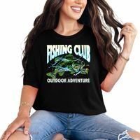 Fishing Club Outdoor Adventure Comfort Colors T-Shirt thumb 0