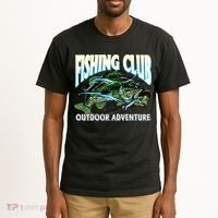 Fishing Club Outdoor Adventure Tall T-Shirt thumb 2