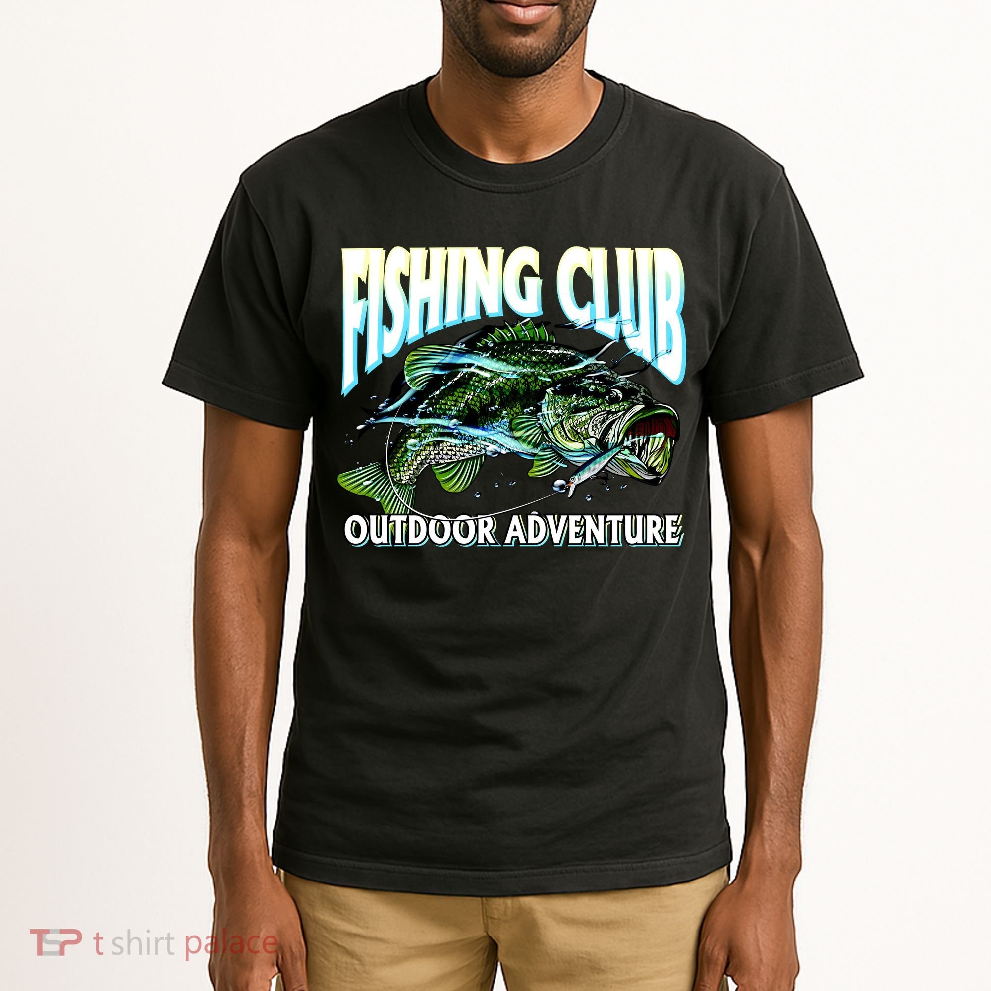Fishing Club Outdoor Adventure Tall T-Shirt