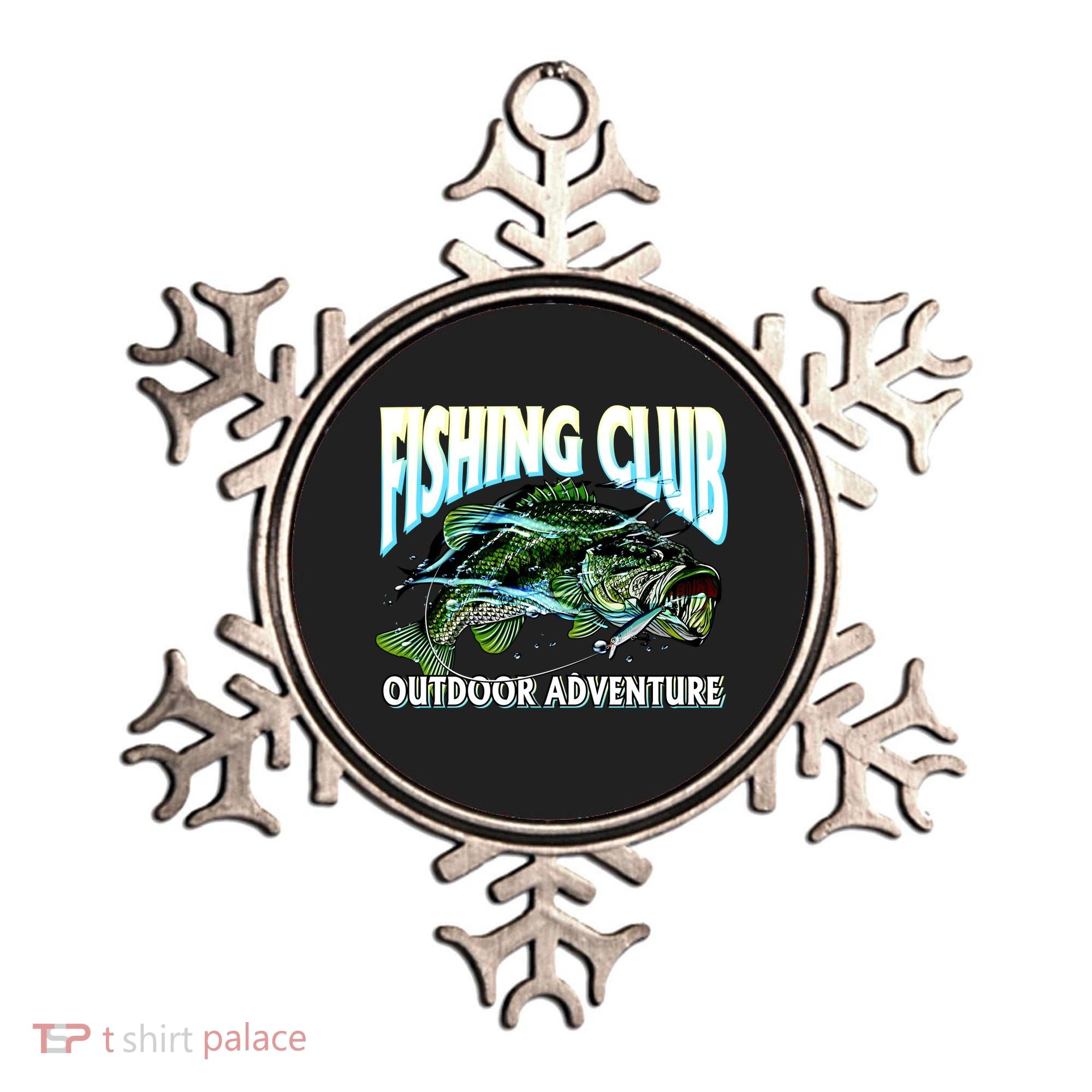 Fishing Club Outdoor Adventure Ornament
