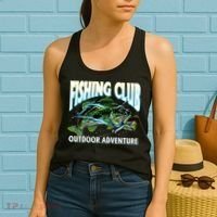 Fishing Club Outdoor Adventure Women's Tank Top thumb 2