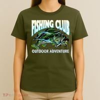 Fishing Club Outdoor Adventure T-Shirt thumb 4