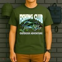 Fishing Club Outdoor Adventure T-Shirt thumb 6