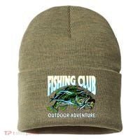 Fishing Club Outdoor Adventure Sustainable Knit Beanie thumb 0