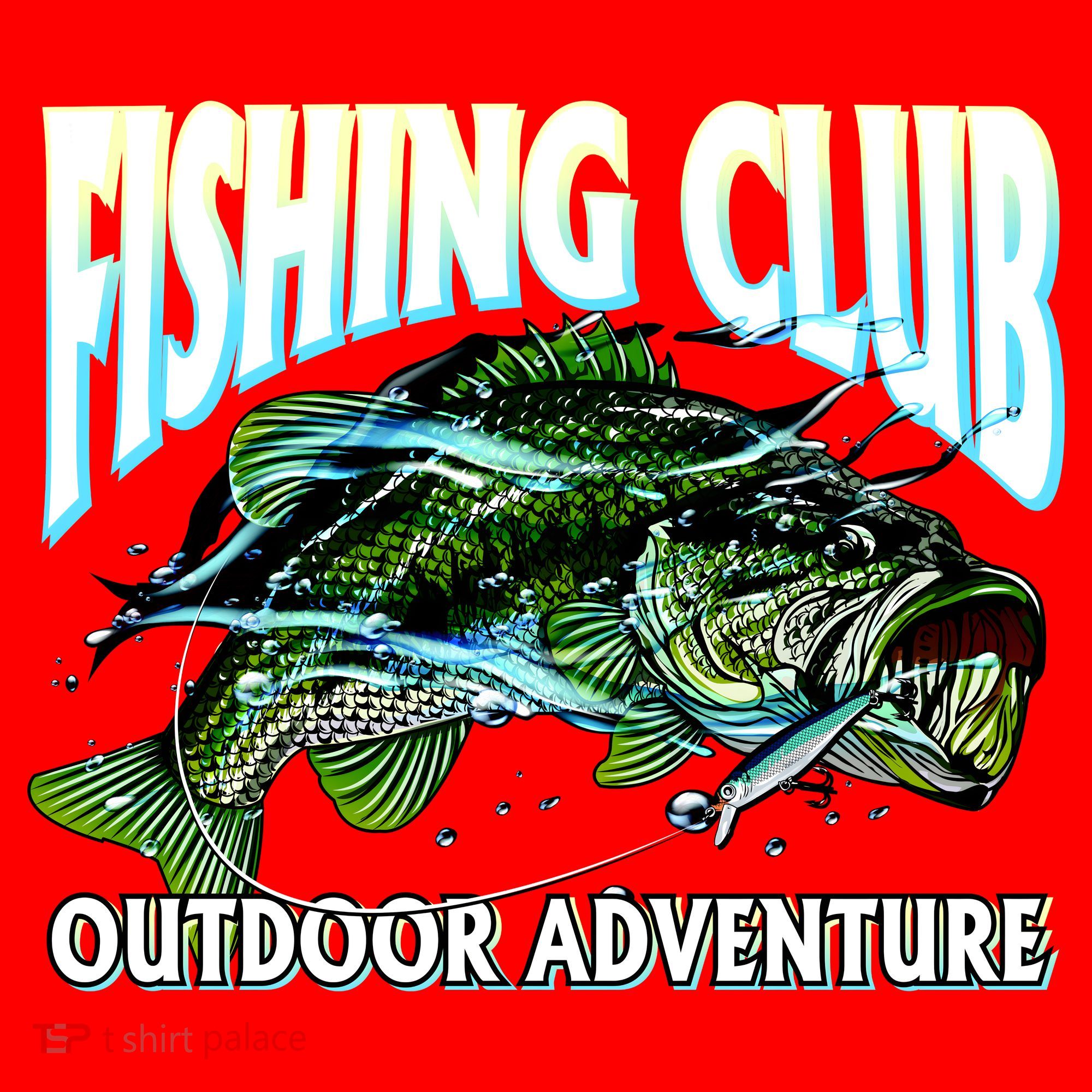 Fishing Club Outdoor Adventure Santa Hat