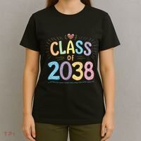 Funny Class Of 2038 Grow With Me First Day Of School T-Shirt thumb 4