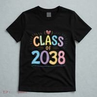 Funny Class Of 2038 Grow With Me First Day Of School T-Shirt thumb 5
