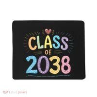 Funny Class Of 2038 Grow With Me First Day Of School Mousepad thumb 0