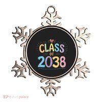 Funny Class Of 2038 Grow With Me First Day Of School Ornament thumb 0