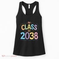 Funny Class Of 2038 Grow With Me First Day Of School Women's Tank Top thumb 0
