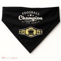 Foosball Champion Of The World Champ USA-Made Doggie Bandana thumb 0