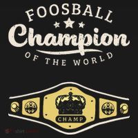 Foosball Champion Of The World Champ Hoodie thumb 2