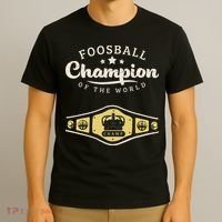 Foosball Champion Of The World Champ T-Shirt thumb 3