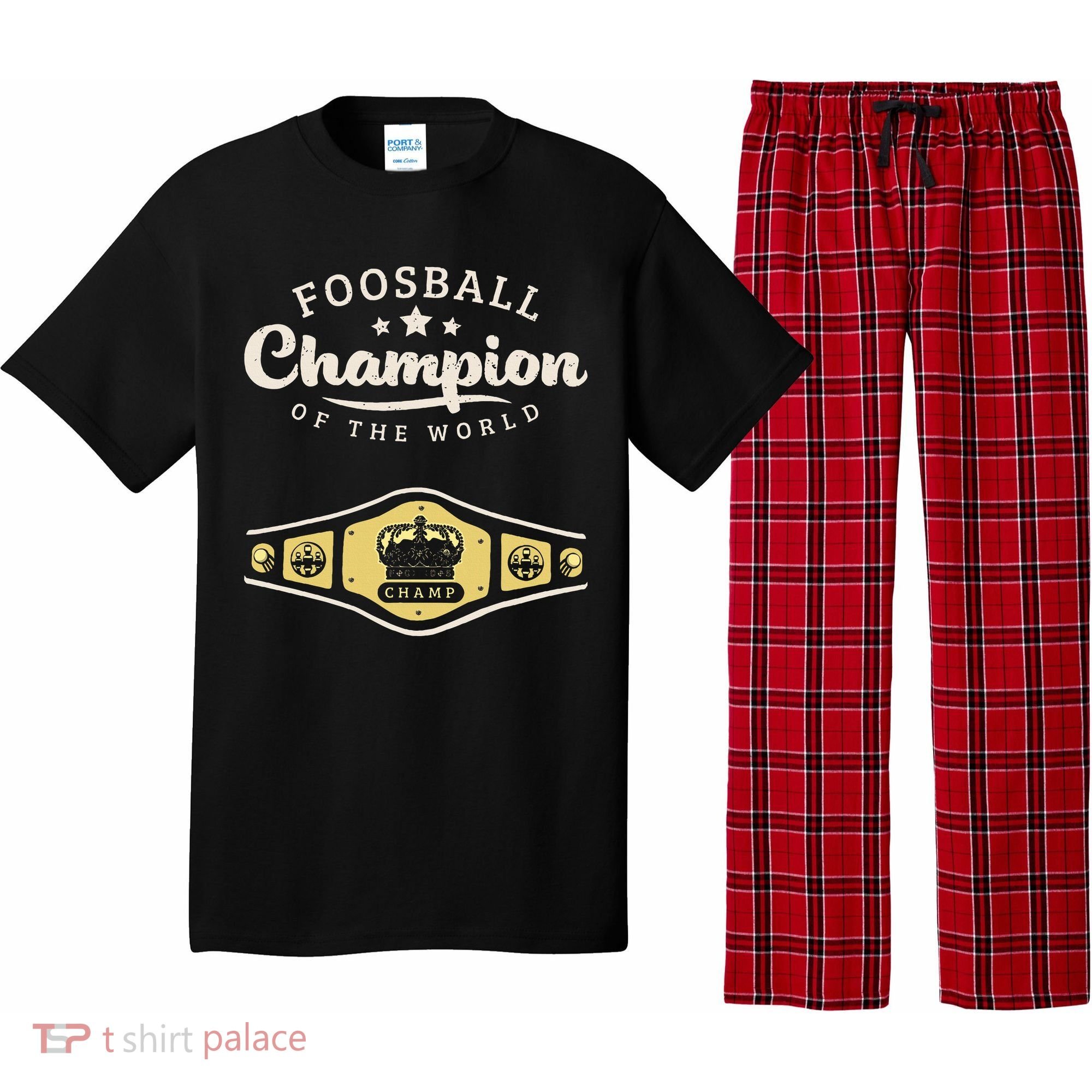 Foosball Champion Of The World Champ Pajama Set
