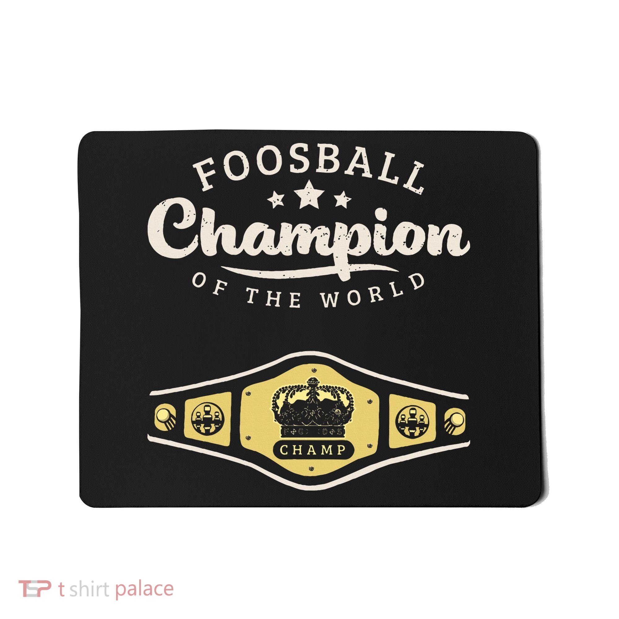 Foosball Champion Of The World Champ Mousepad