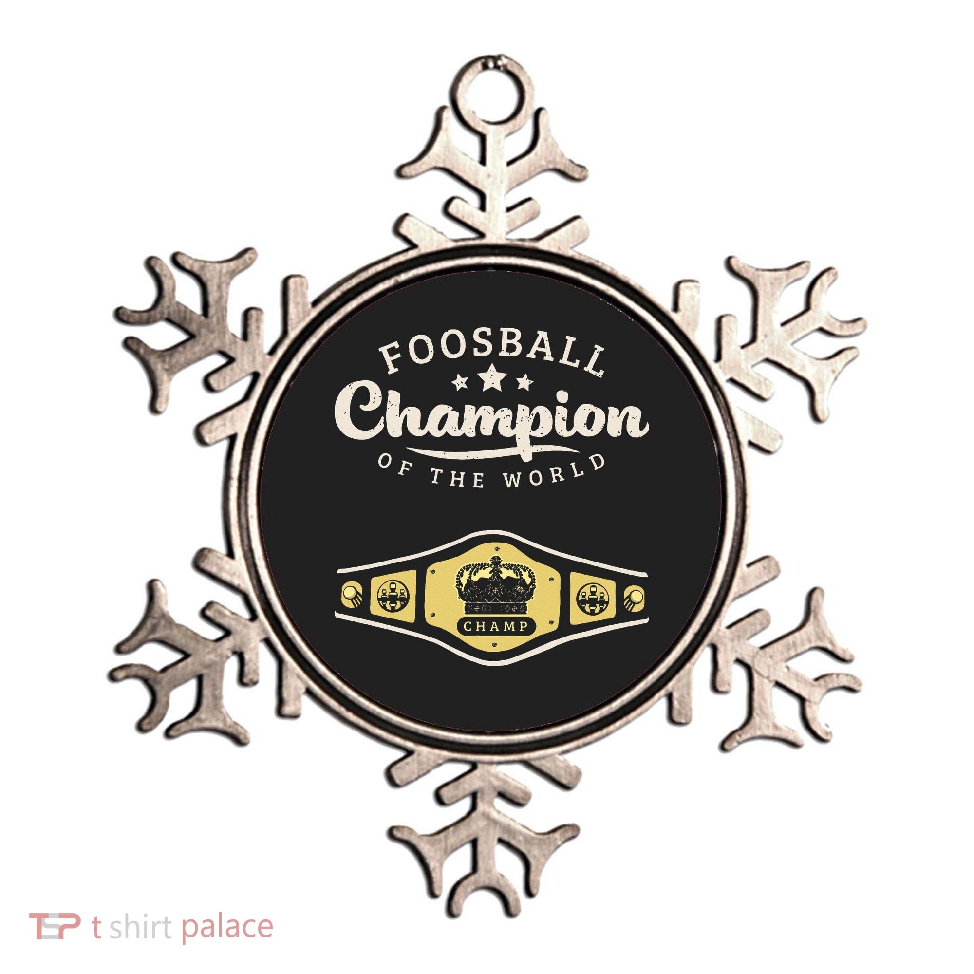 Foosball Champion Of The World Champ Ornament