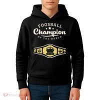 Foosball Champion Of The World Champ Kids Hoodie thumb 4