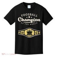 Foosball Champion Of The World Champ Kids T-Shirt thumb 0