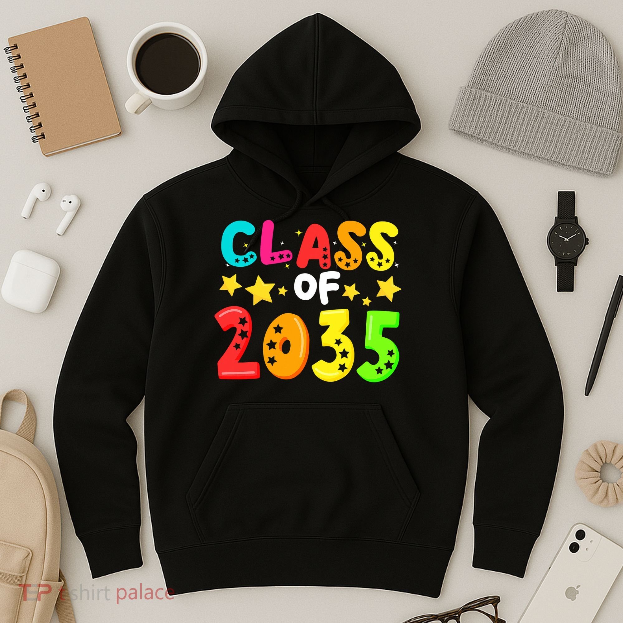 Funny Class Of 2035 Kindergarten Back To School Hoodie