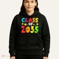 Funny Class Of 2035 Kindergarten Back To School Hoodie thumb 5