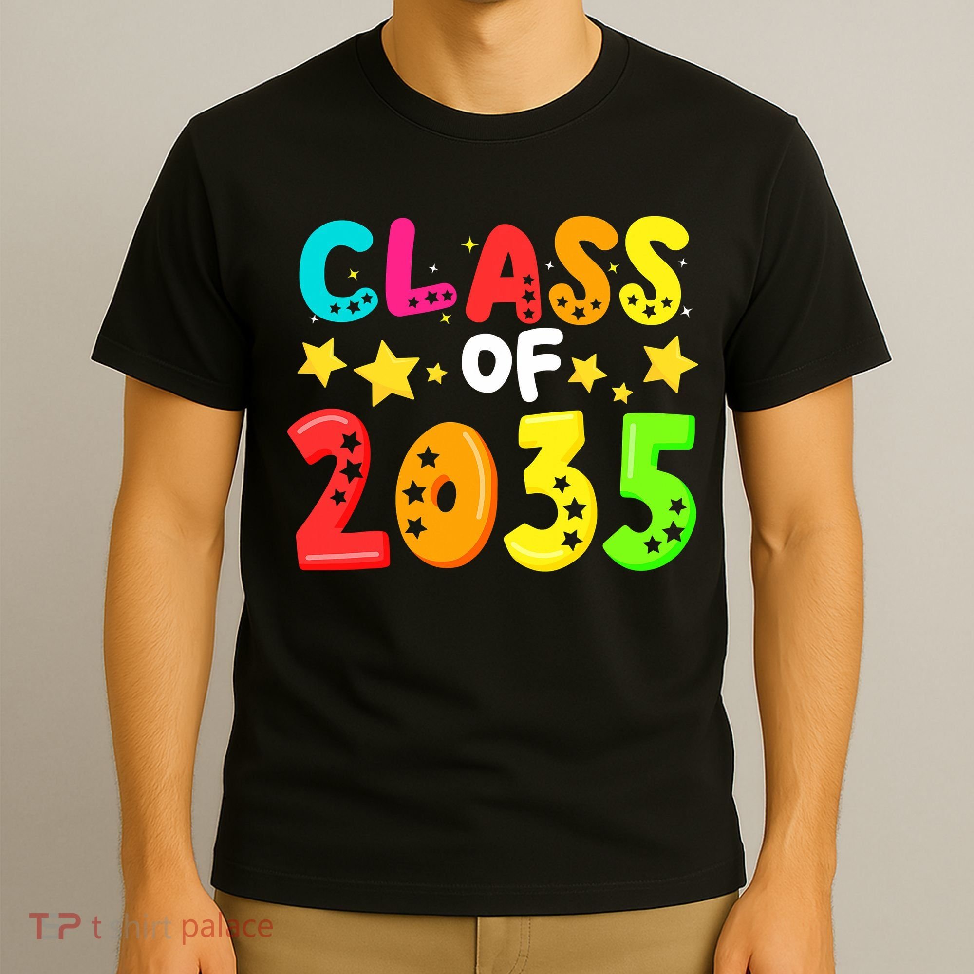 Funny Class Of 2035 Kindergarten Back To School T-Shirt