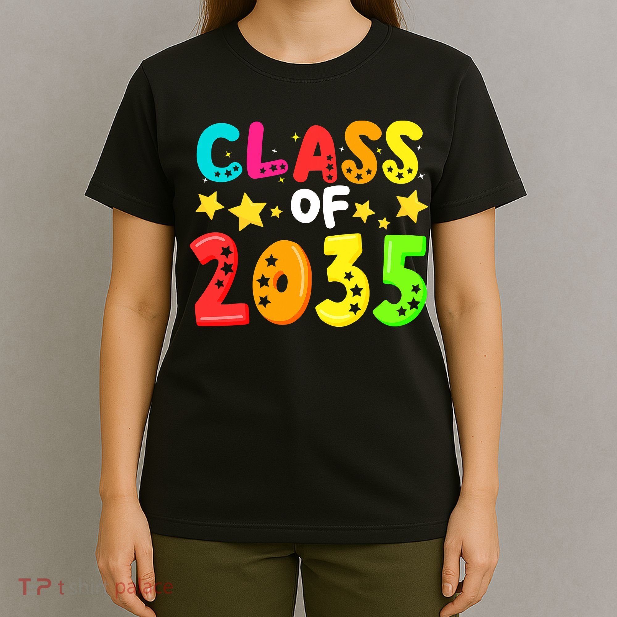 Funny Class Of 2035 Kindergarten Back To School T-Shirt