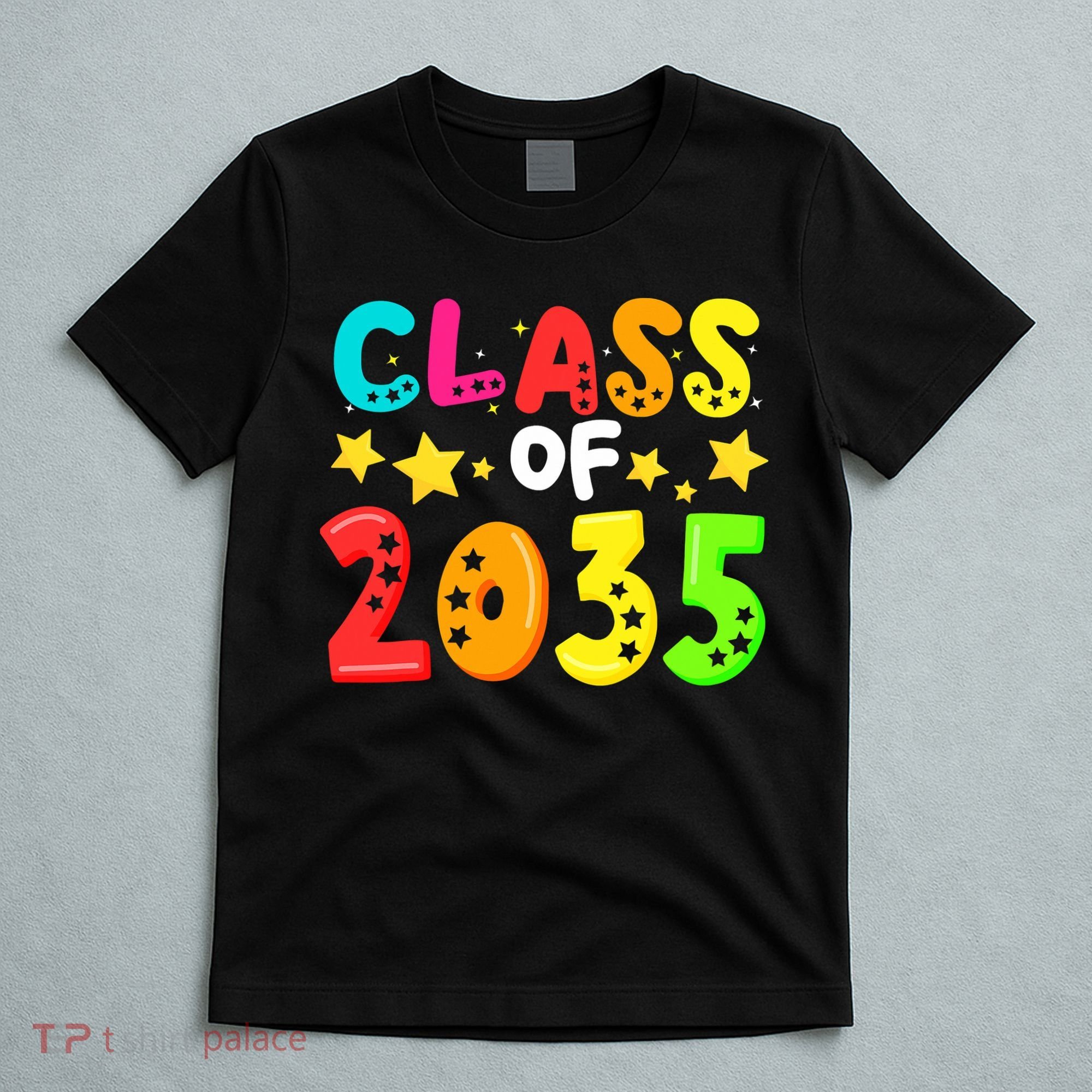 Funny Class Of 2035 Kindergarten Back To School T-Shirt