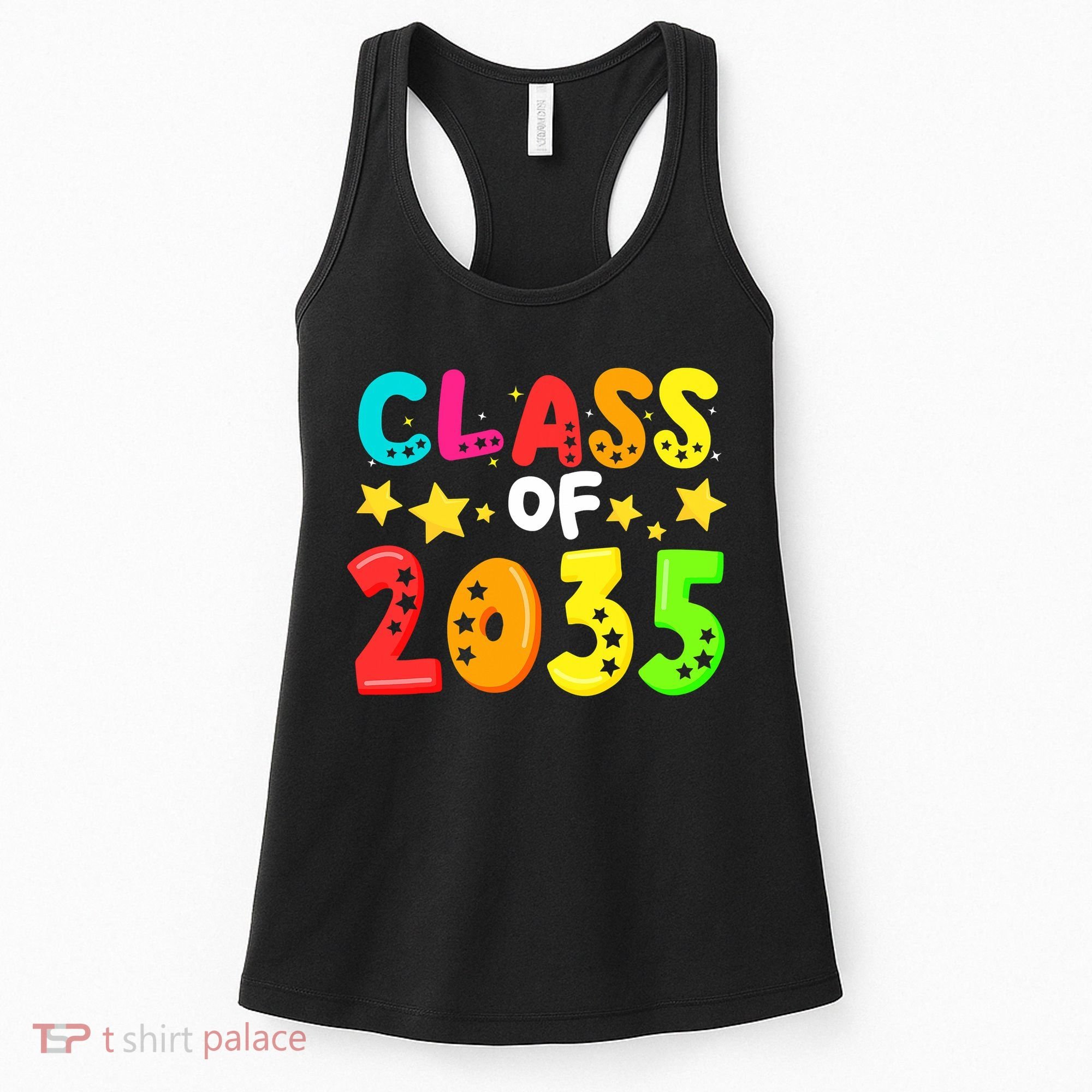 Funny Class Of 2035 Kindergarten Back To School Women's Tank Top