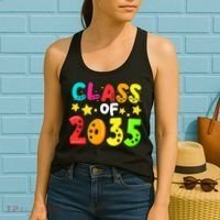 Funny Class Of 2035 Kindergarten Back To School Women's Tank Top thumb 2
